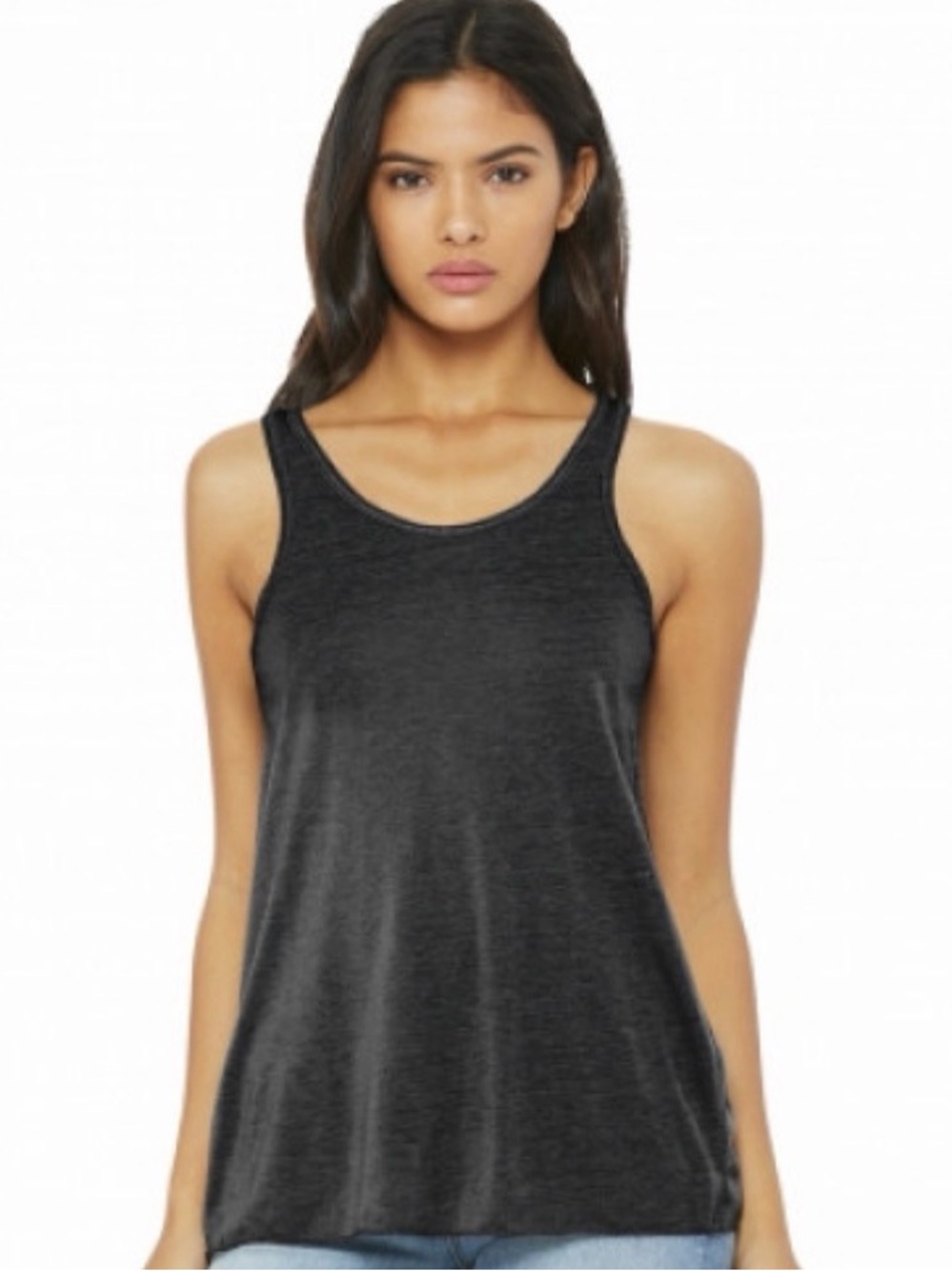 Faded Glory Black Racerback Tank Top